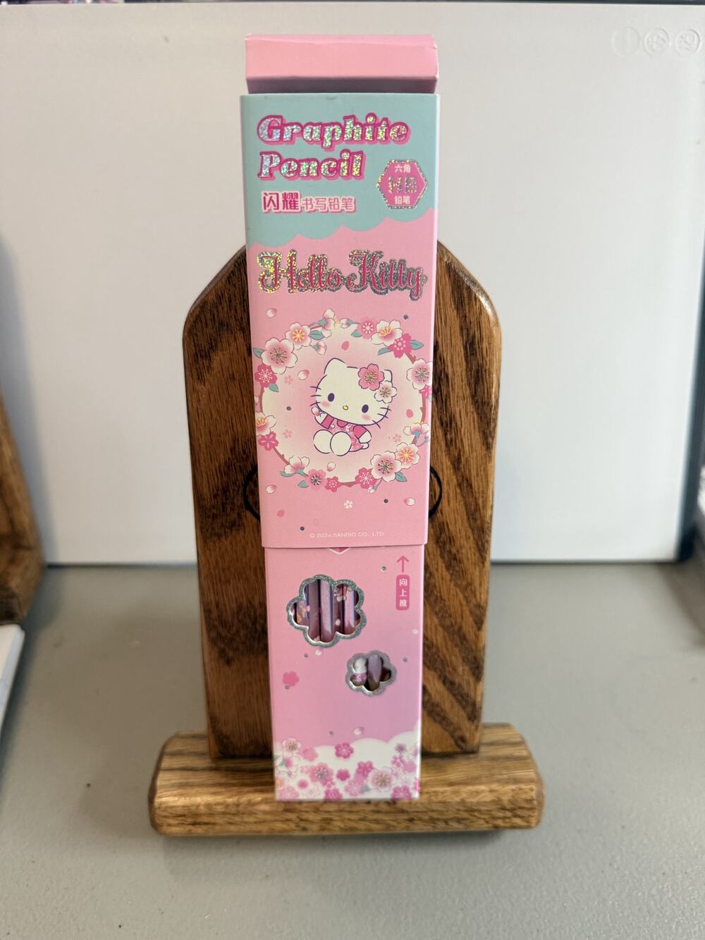 #HK-740 Hello Kitty Wooden Pencils - 12 pack - Licensed Graphite